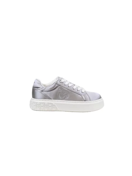 Sneakersy Pinko skórzane szare