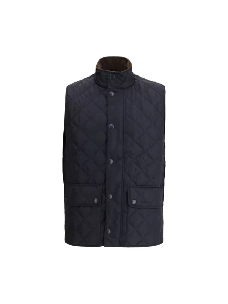 Barbour Kamizelka New Lowerdale Granatowy niebieska