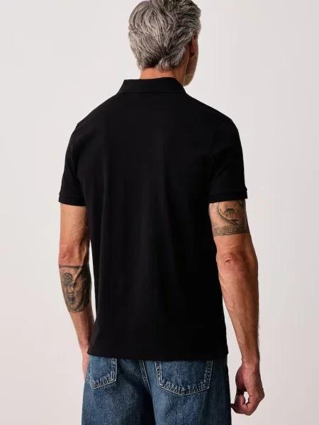Koszulka polo Calvin Klein czarna