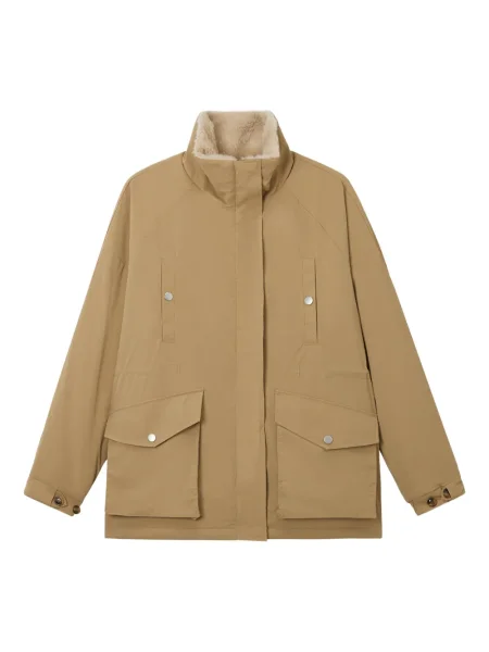 Wykończenie futrem kurtka B+ab