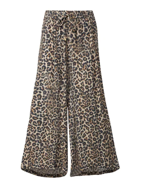 ONLY Pantaloni ONLCIKKA grej / portocaliu negru