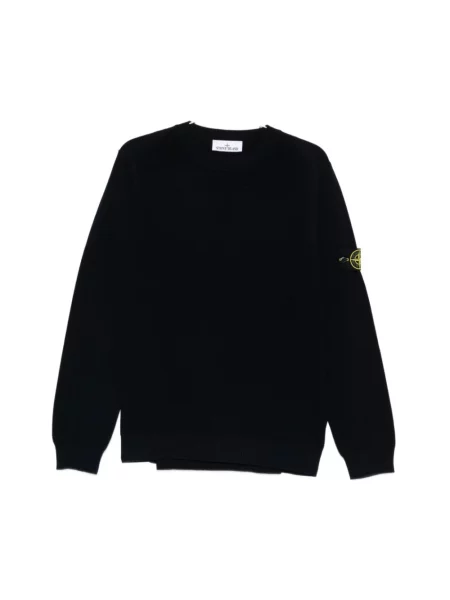 Sweter Stone Island z kamieniami niebieski