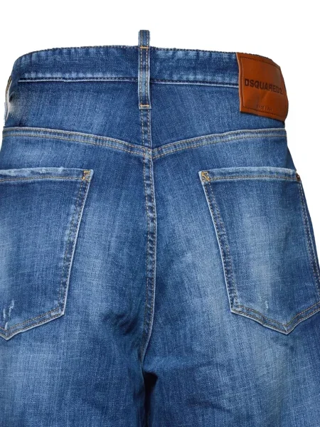Viseltes hatású farmerek Dsquared2 kék