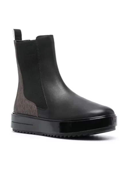 Sztyblety Michael Kors skórzane czarne