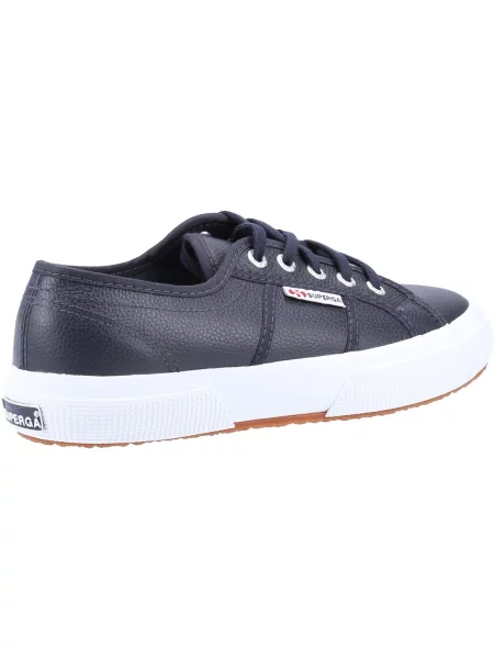 Pantofi Superga din piele albastru
