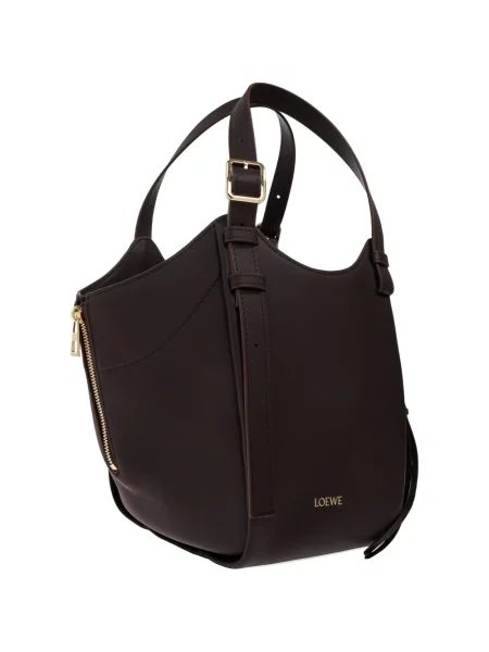 Geantă shopper Loewe din piele maro