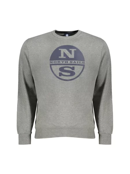 Bluza North Sails z logo szara