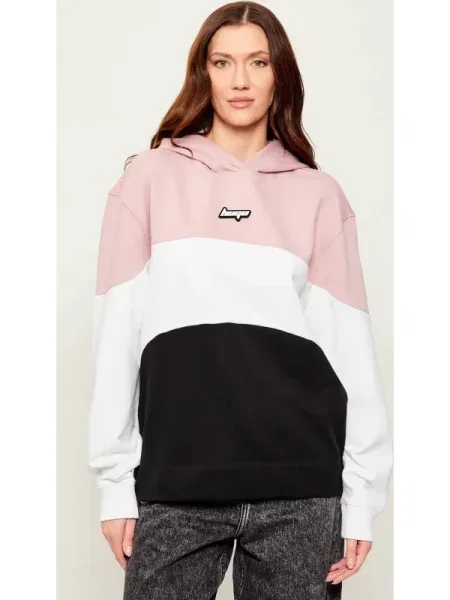 Hugo Blue Hanorac Dascore_B | Oversize fit albastru