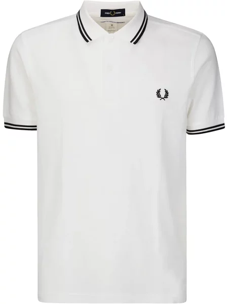 Polo Comme Des Garçons Shirt din jerseu alb