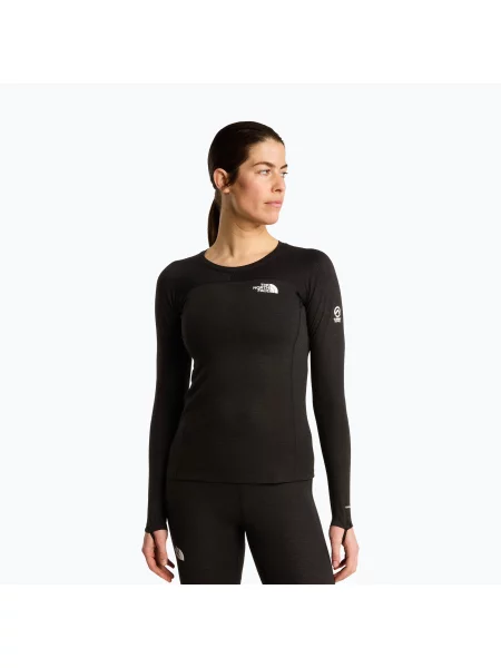 Bluză termoactivă pentru femei The North Face Summit Pro Baselayer Crew tnf black negru
