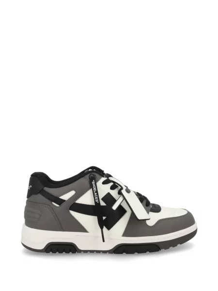 Sneakerși Off-white business alb