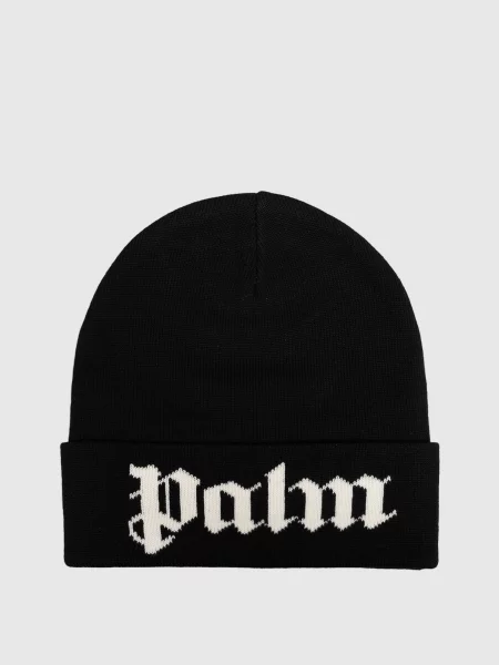 Шапка Palm Angels с принтом черная