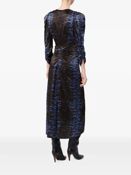 Rochie Isabel Marant de mătase negru