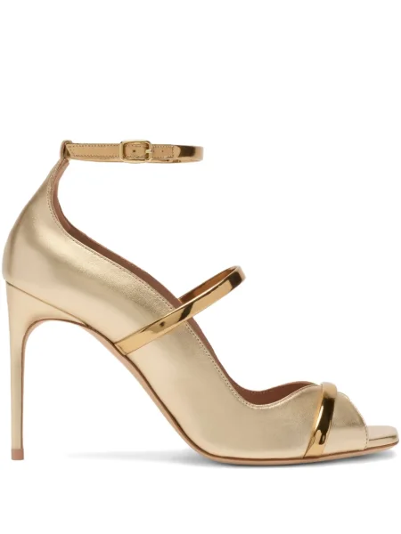Sandale Malone Souliers din piele auriu