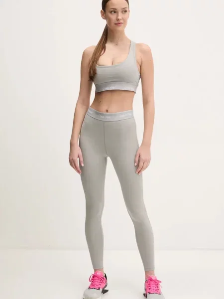 Calvin Klein Performance Sportovní podprsenka šedá