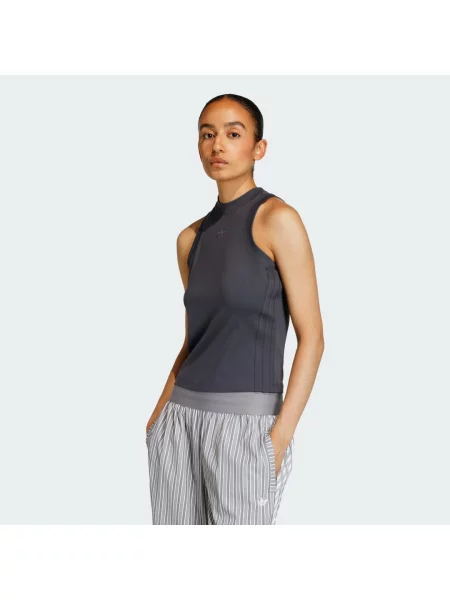 Top Adidas na ramiączkach brązowy