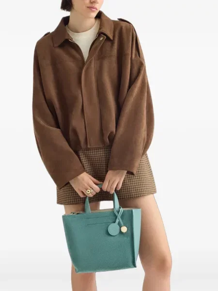 Shopper kabelka Furla zelená