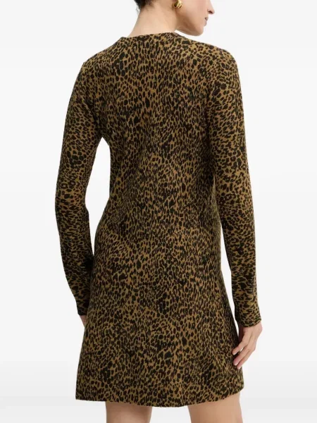 Rochie mini Morgan cu imagine maro
