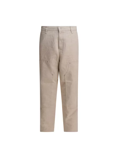 Spodnie Carhartt WIP Walter Double Knee Pant Natural Rinsed S beżowe