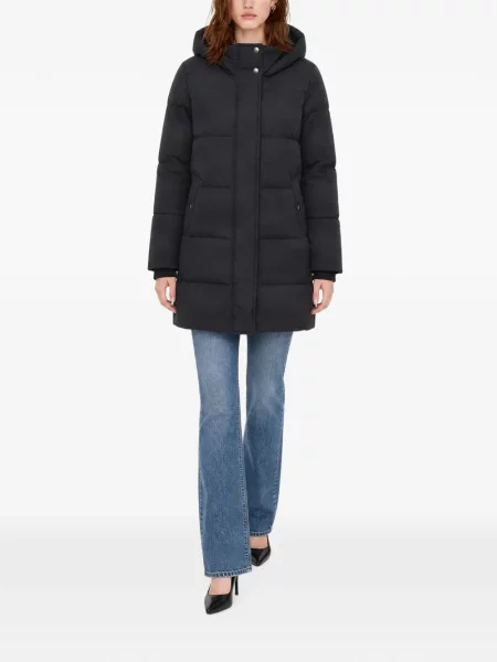 Geacă Woolrich cu glugă negru