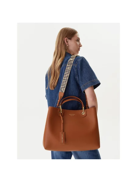 Emporio Armani torebka brązowy