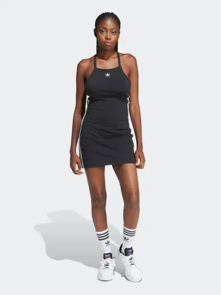 Šaty adidas Originals čierna