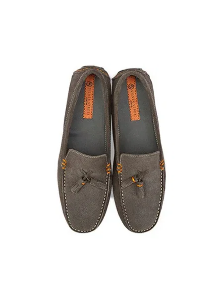 Pantofi Silver Street London gri