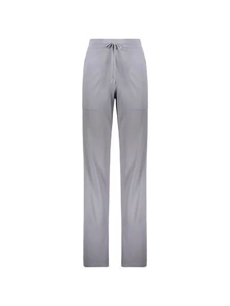 Pantaloni Moorer alergare cu cordon gri