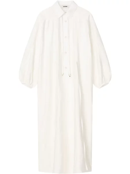 Sukienka koszulowa áeron garniturowa biała