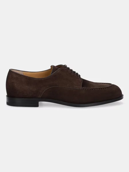 Bally półbuty zamszowe brązowy