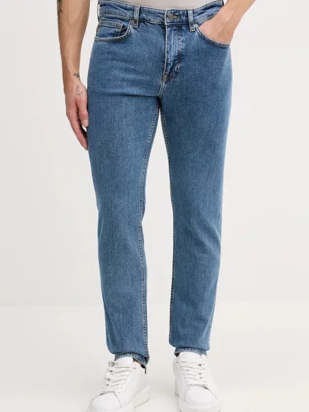 Kavbojke BOSS Orange DELAWARE BO oranžna