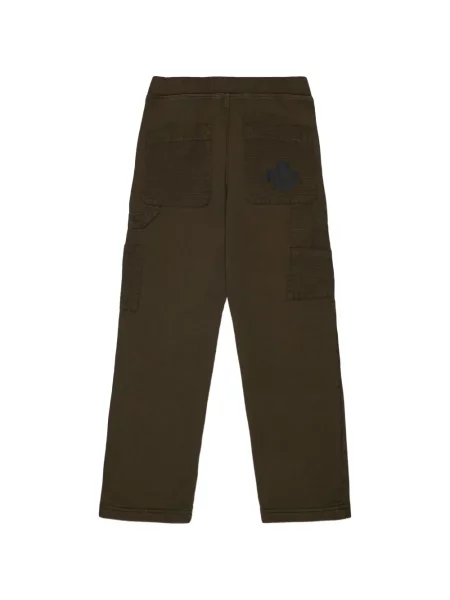 Spodnie cargo dziecięce Dsquared2 brązowe