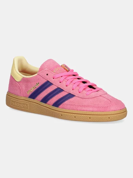 Superge iz semiša adidas Originals Handball Spezial roza
