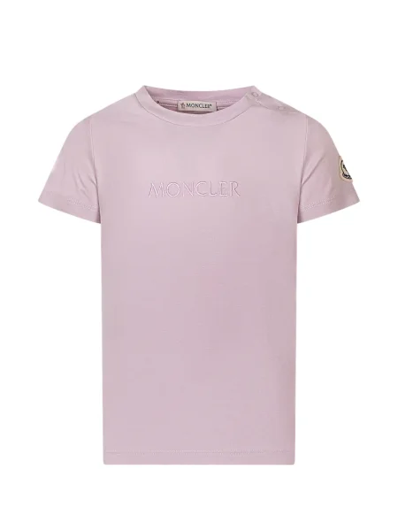 Koszulka dziecięca Moncler Enfant różowa