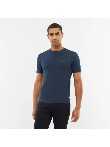 T-shirt VIKING Bamboo Harvi niebieska