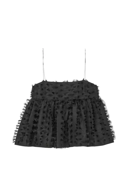 Bluză Cecilie Bahnsen fără mâneci negru