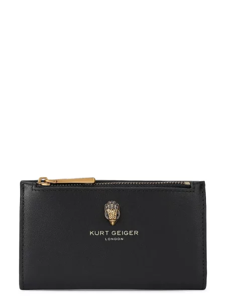 Kurt Geiger London portofel pentru femei din piele SLOANE negru