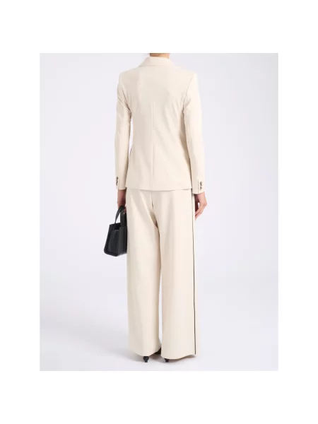 Spodnie Weekend Max Mara beżowe