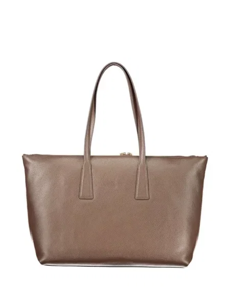 Geantă shopper Furla maro
