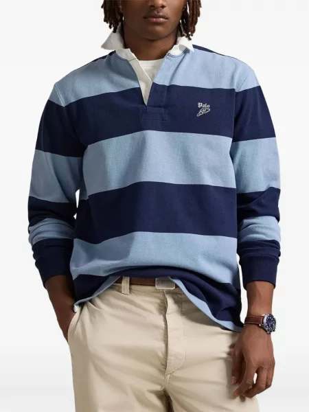 Μακρύς polo Polo Ralph Lauren με κέντημα κόκκινο