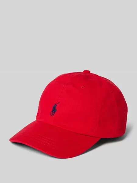 Czapka z daszkiem Ralph Lauren Classic Sport Cap czerwona