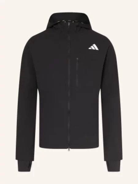 Adidas Kurtka Do Biegania Adizero schwarz czarna