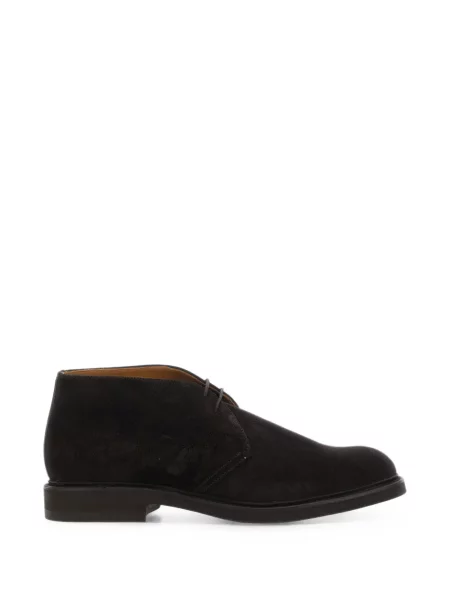 Ghete desert Berwick Shoes din piele de căprioară maro