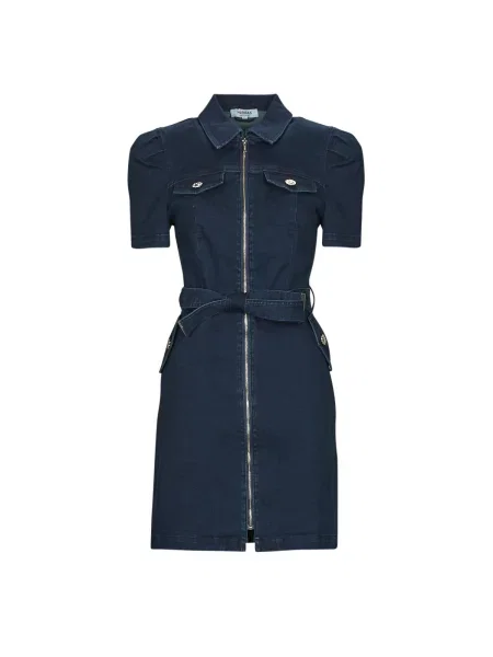 Mini obleka Morgan modra