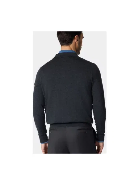 Sweter Brooks Brothers wełniany szary