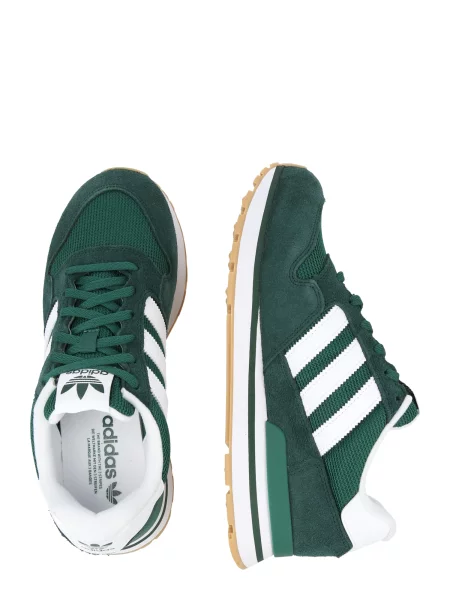 ADIDAS ORIGINALS Nízke tenisky ZX smaragdová biela