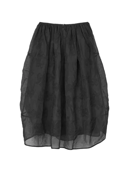 Fustă midi Cecilie Bahnsen negru