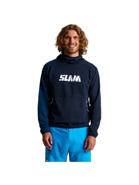 Hanorac cu glugă Slam albastru