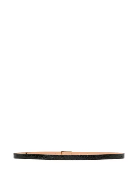 Curea Victoria Beckham din piele negru