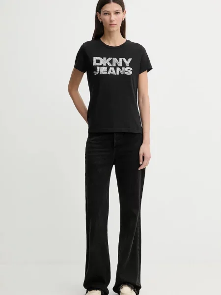 Kratka majica Dkny črna